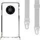 Θήκη Κινητού Διάφανη Ιμάντα White Huawei Mate 40 Pro