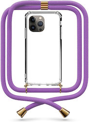 Калъф за мобилен телефон Прозрачен Връзка Цветя Лилав iPhone 13 Pro Max Калъф за мобилен телефон Прозрачен Връзка Цветя Лилав iPhone 13 Pro Max
