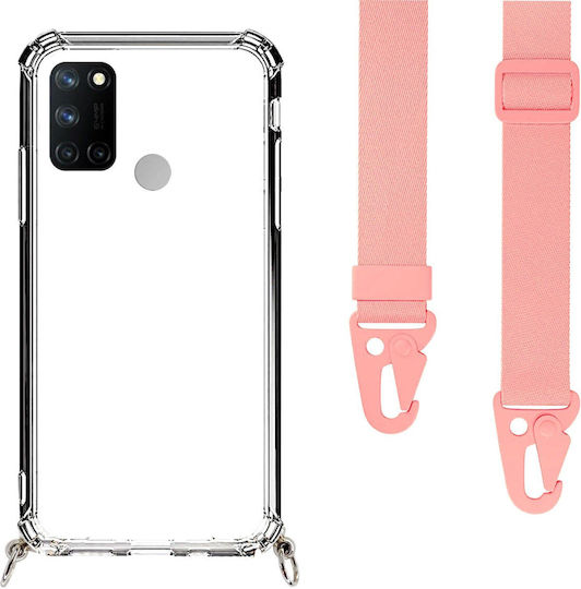 Θήκη Κινητού Διάφανη Ιμάντα Nude Realme 7i