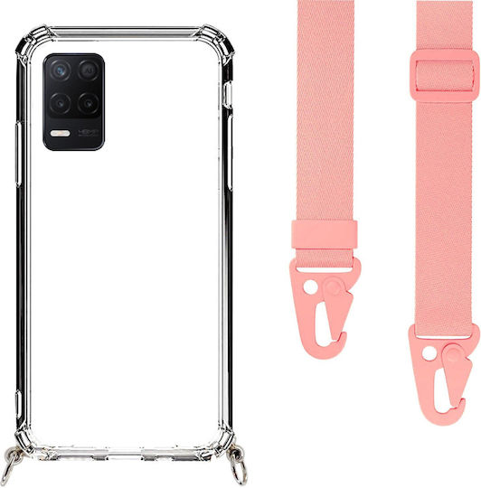 Θήκη Κινητού Διάφανη Ιμάντα Nude Realme 8 5g