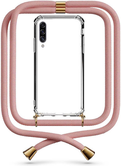 Θήκη Κινητού Διάφανη Κορδόνι Nude Galaxy A30s