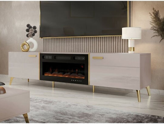 TV-Ständer Kasmiri Gold M214xT38xH50cm