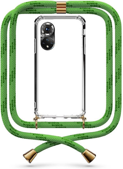 Θήκη Κινητού Διάφανη Κορδόνι Green Grey Honor 50