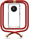Mobile Phone Case Transparent Red Neck Strap Huawei Mate 40 Pro