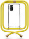 Θήκη Κινητού Διάφανη Κορδόνι Yellow Xiaomi Poco M3