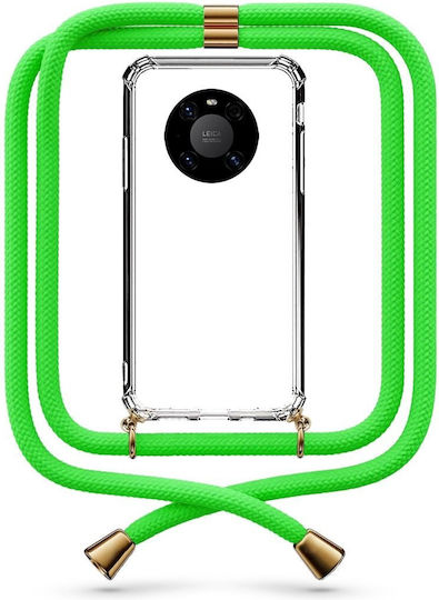 Handyhülle Transparent Neon Grün Huawei Mate 40 Pro