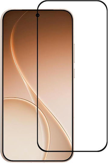 Oppo Reno15 Pro 5g Global Full Glue 9h Hd 3d Curved Edge Tempered Glass Film Black