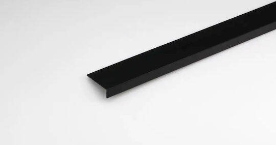 Pvc Angle Profile 40x10mm/2m Black Satin