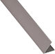 Pvc Corner Profile 19.5x19.5mm/1m Grey Matte