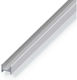 H-shaped Profile Aluminum Anodized 19.5x16 Mm 1 M Alfer Aluminium