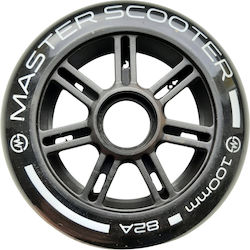 Master Stunt 100 Mm Scooter Wheels Black Transparent