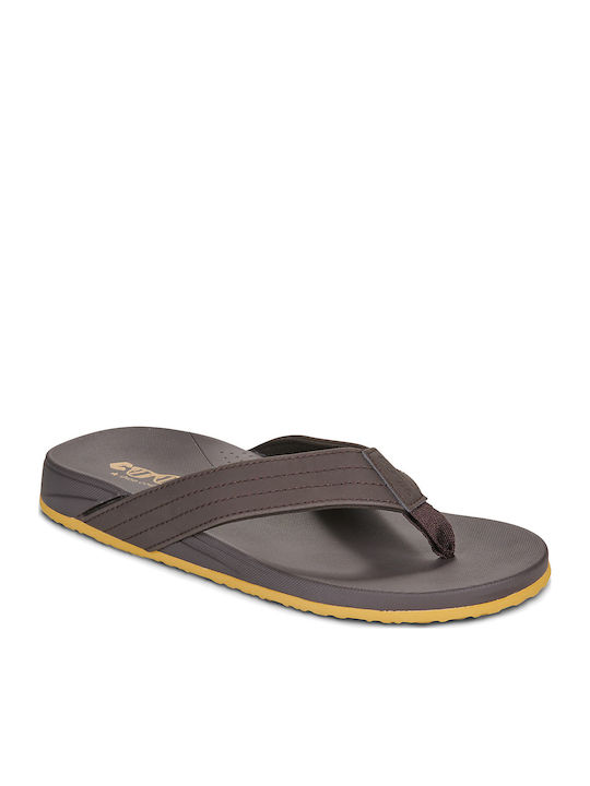 Herren Flip Flops Braun