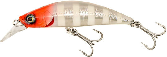 Westin Sinking Artificial Rushbait 10 Cm 52 Gr Redhead Zebra Glow