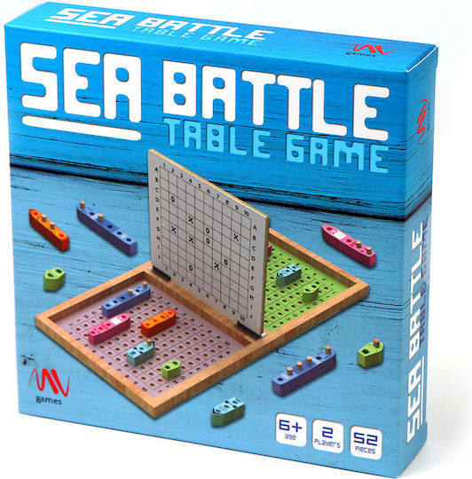 Επιτραπέζιο Παιχνίδι Sea Battle 3+ Ετών (EN) Mathv
