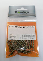 Bmontage Βίδα με Διάμετρο M6 και Μήκος 60mm 6τμχ