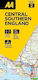 Road Map Central Southern England Automobile Association