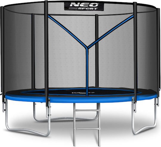 NEO Sport Kinder Trampolin Mit Durchmesser 130cm Und Netz Und Leiter