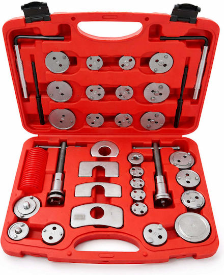Set Presă pentru Recularea Pistoanelor de Frână 35 Bucăți Gebo Tools