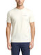 T-shirt Εκρου