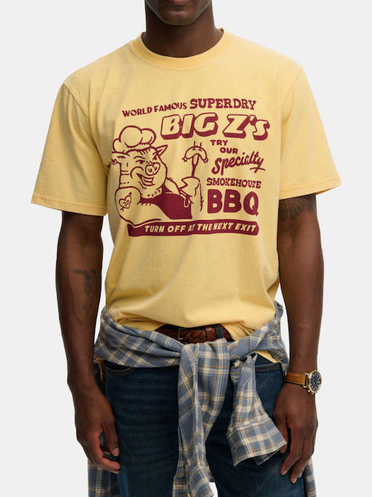 Superdry T-shirt Yellow