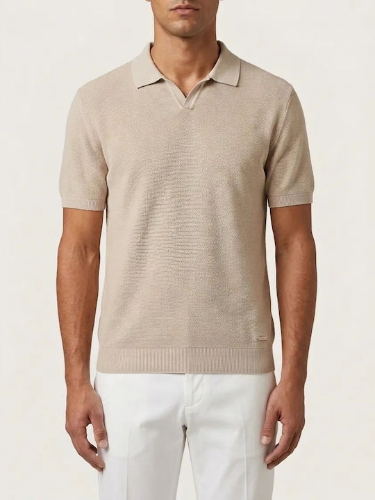 Gianni Lupo Polo Μπλούζα Μπεζ