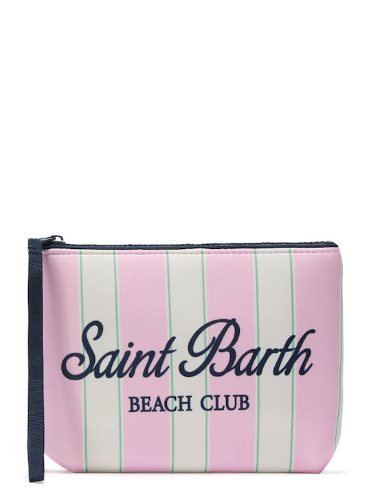 Mc2 Saint Barth Waschbeutel Frauen Weiß Blau Ro...