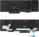 German Laptop Keyboard Lenovo Thinkpad E580 20ks 20kt E585 20kv E590 20nb 20nc L590 20q7 20q8 L580 20lw 20lx P52 20m9 20ma 01yp680 with Pointer Black Code 40574depointer