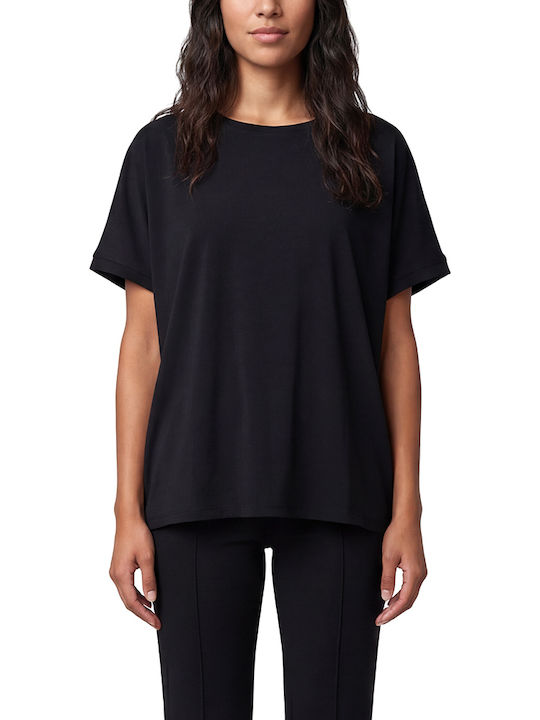 MY T Damen Oversized T-Shirt Schwarz