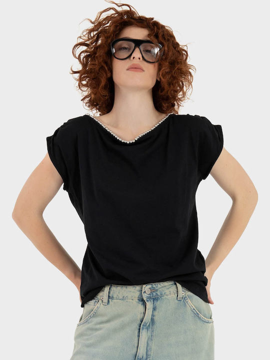 Γυναικείο T-shirt Black