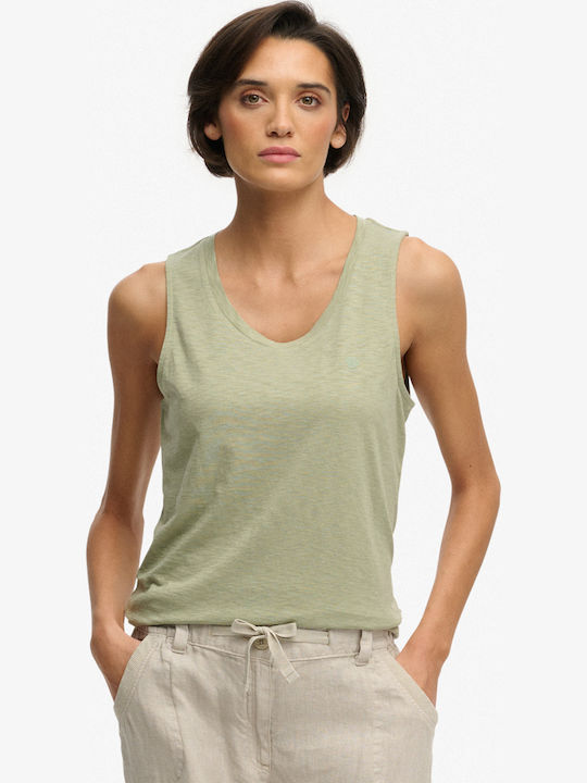 Superdry Women's Cotton Sleeveless Blouse Dusty...
