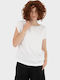 Women's Blouses T-shirt White