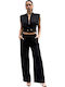 Women's Black Set with Trousers