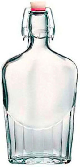 Bormioli Rocco Бутилка за Вода Стъклена с Щипка Прозрачна 500ml Bormioli Rocco Бутилка за Вода Стъклена с Щипка Прозрачна 500ml