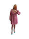 Summer Mini Dress Pink