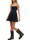 Summer Mini Slip Dress Blue