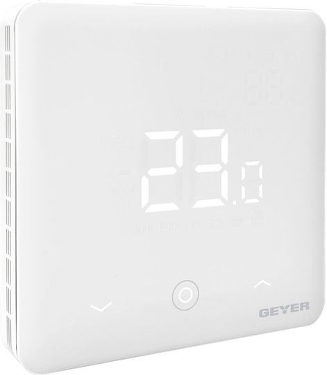 Geyer GS-THWH-W Ψηφιακός Θερμοστάτης Χώρου Smart με Wi-Fi