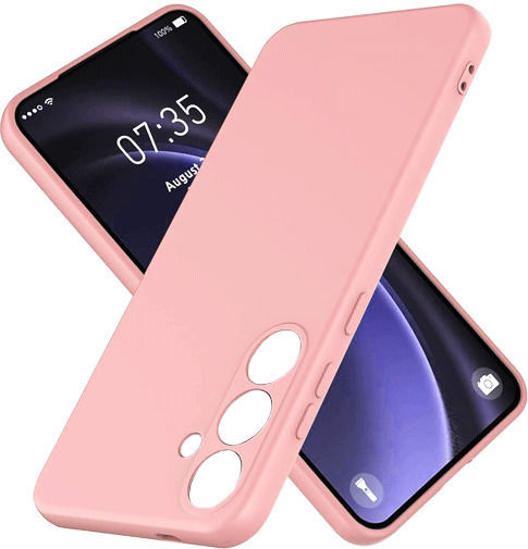 Back Cover Σιλικόνης Ροζ (Galaxy S25)