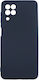Silicone Back Cover Navy Blue Galaxy A22 4G