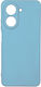 Silicone Light Blue Back Cover (Redmi A5)