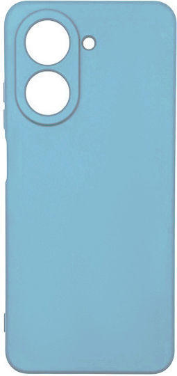 Silicone Light Blue Back Cover (Redmi A5)
