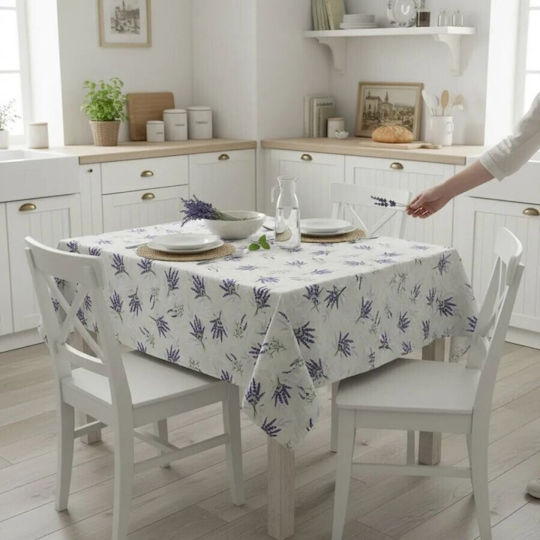 Pucioasa Τραπεζομάντηλο White 120x160εκ.