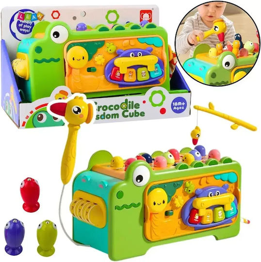 Lean Toys Activity Cube with Sounds for 18+ Months