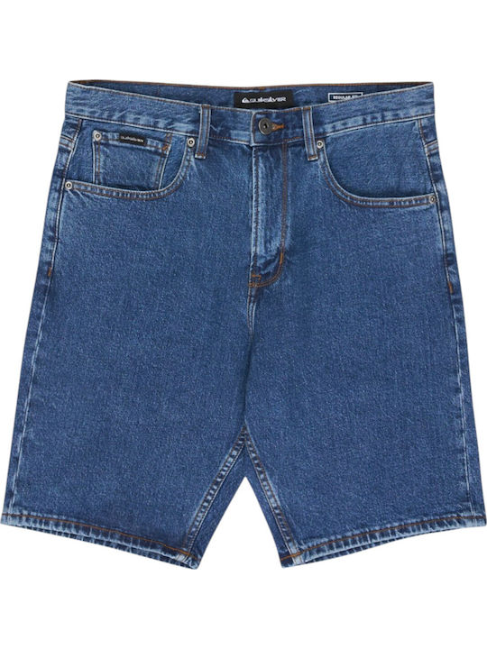 Quiksilver Men's Denim Shorts Navy Blue
