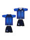 Kinder Fußball Satz Nationalmannschaft Griechenland 2026 Blau Balón de Oro Unisex Kinder Blau Ab7774