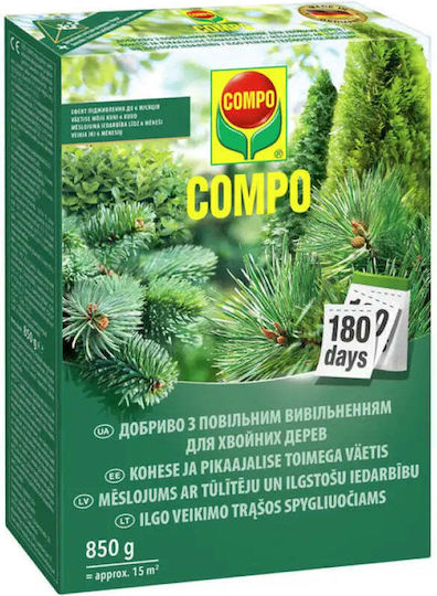 Îngrășământ Solid Conifere Efect de Lungă Durată 0.85kg Compo