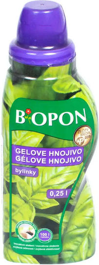 Îngrășământ Mineral Gel Pentru Plante Aromatice și Condimente 0.25l Biopon