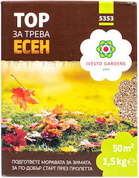 Hard Fertilizer Lawns Autumn 1.5kg Ivesto Hard Fertilizer Lawns Autumn 1.5kg Ivesto