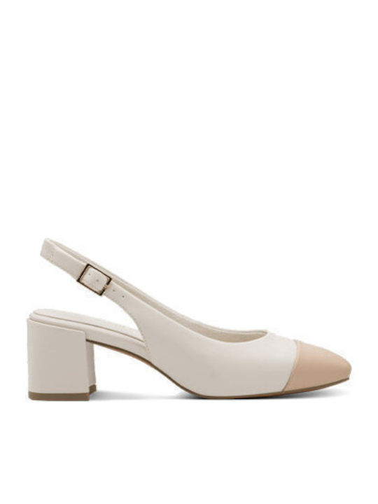 Pumps in Cremé