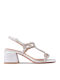 Damen Sandalen Silber