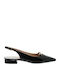 Women's Ballerina Shoes Slingback Made of Patent Leather in Black Colour